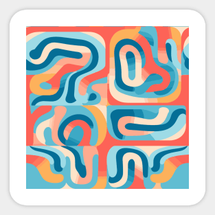 Abstract Sticker